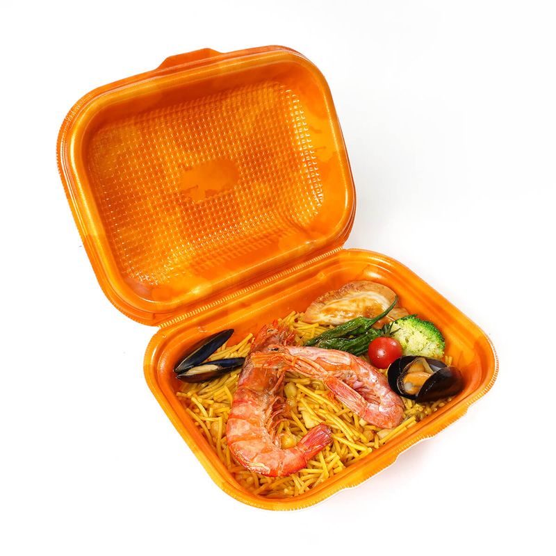 エフピコ 折蓋弁当容器　DLVボーノ 22-16 カフェORW　30枚入×6袋（180枚）/箱