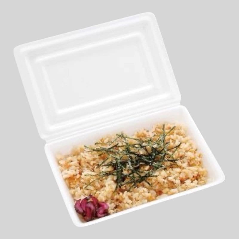 シーピー化成 折蓋付食品トレー 中 VK-32　無地　50枚入×18袋（900枚）/箱.