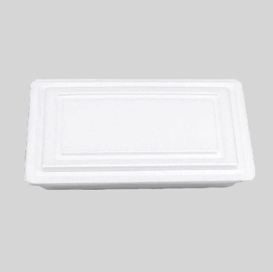シーピー化成 折蓋付食品トレー 大 VK-31　無地　50枚入×18袋（900枚）/箱.