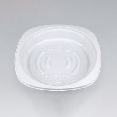 シーピー化成 惣菜容器　BFランチ内13 ホワイト　本体　50枚×8袋（400枚）/箱.