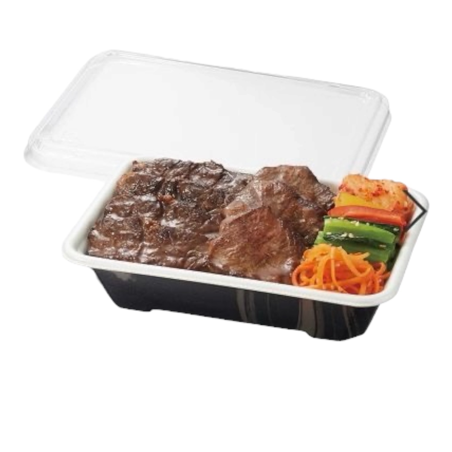 エフピコチューパ 丼容器 MFP極み重ｰ74 本体 備長 50枚入×12袋（600枚