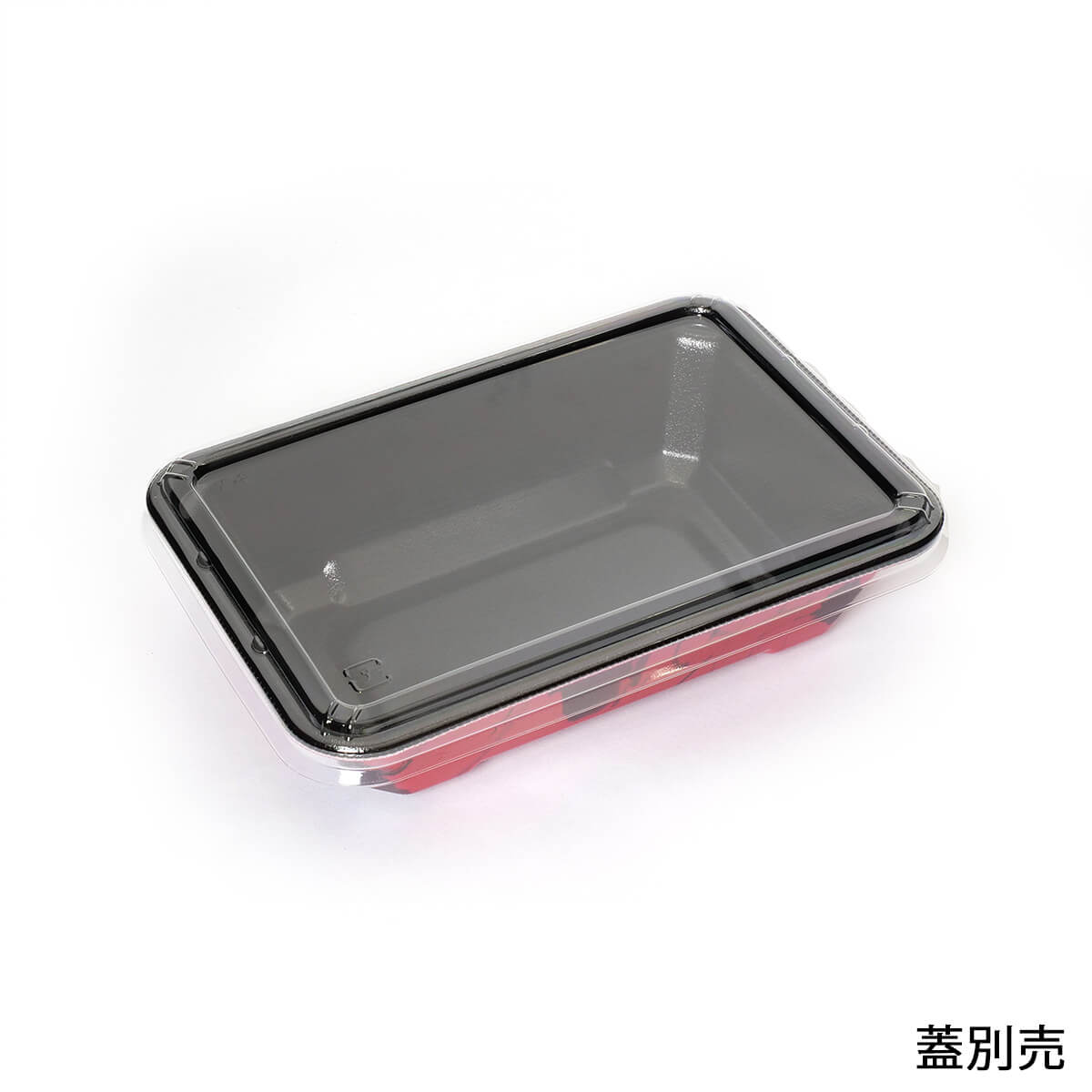 エフピコチューパ 丼容器 MFP極み重ｰ74 本体 会津赤 50枚入×12袋（600
