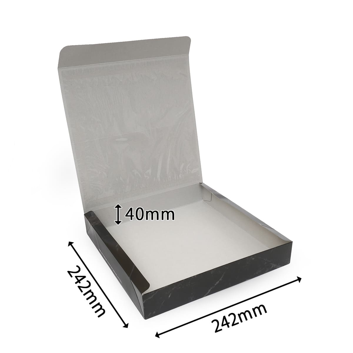 エフピコチューパ 仕出し弁当容器 紙ボックス 一体型 エコ折蓋 80-80