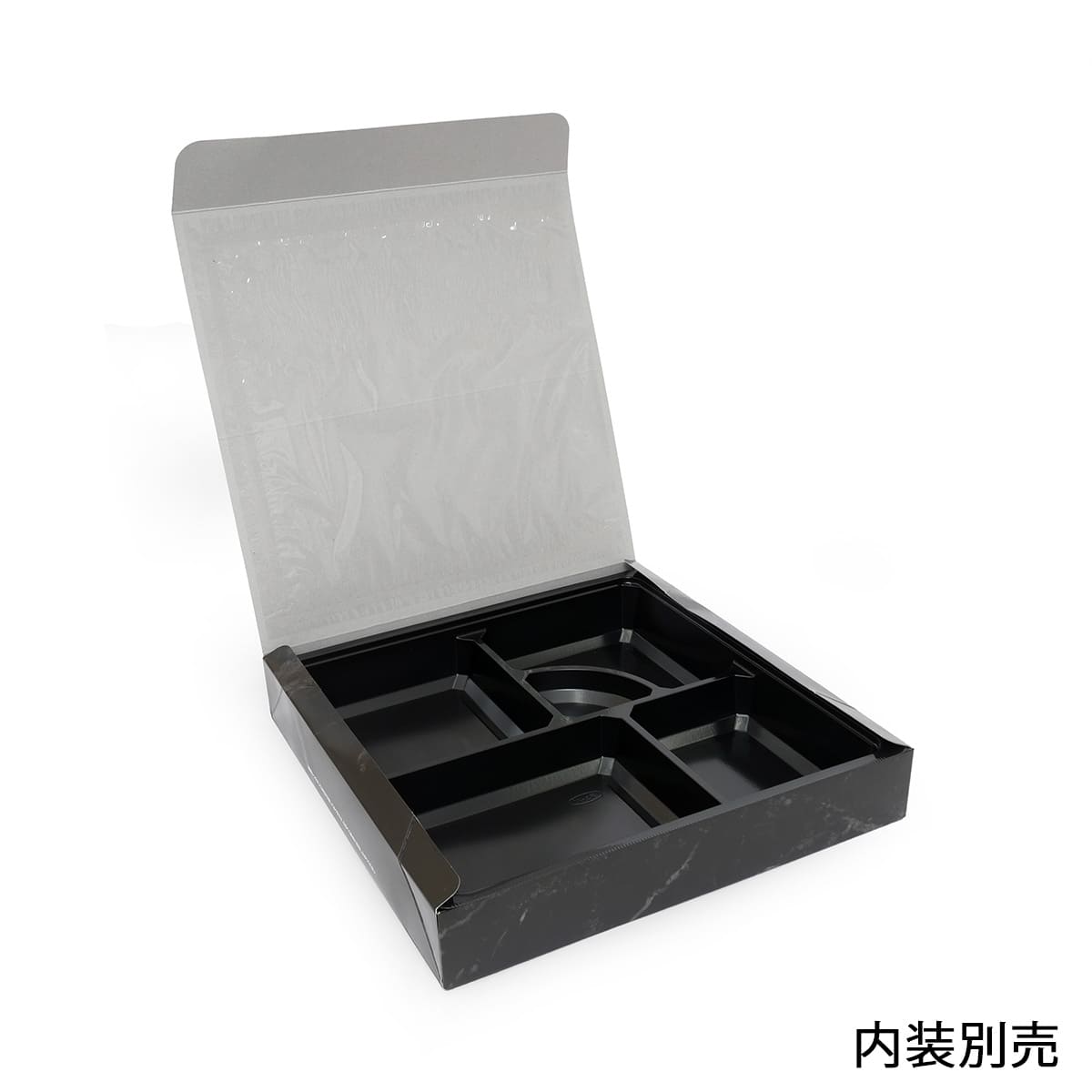 エフピコチューパ 仕出し弁当容器 紙ボックス 一体型 エコ折蓋 80-80