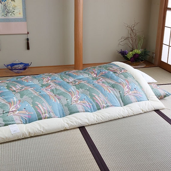 1,870円お得] わた打ち直し 職人匠仕上げ 柄お任せ 掛／敷布団セット