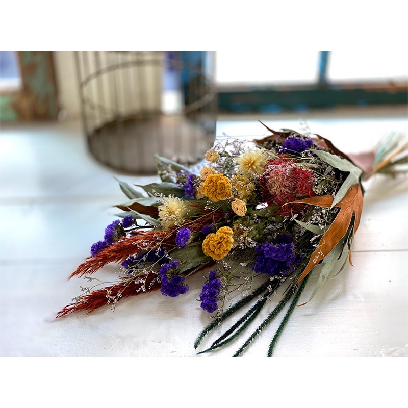 878herveオリジナル ドライスワッグ M ドライフラワー 仙台駅の花屋 878herveオンラインショップ
