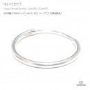 【単品販売(一個)】 2mm幅 35mmシンプル プレーン 大型 リング シルバー925 フープ ピアス 【SILVER925 /リングピアス】|シルバー925|ピアス
