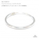 【単品販売(一個)】 2mm幅 40mmシンプル プレーン 大型 リング シルバー925 フープ ピアス 【SILVER925 /リングピアス】|シルバー925|ピアス