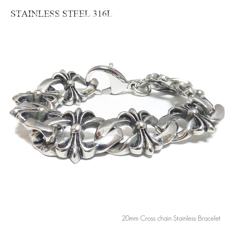 【ツイン ドラゴン】【ブレスレット】【Stainless Steel 316L】 ツイン ドラゴンブレスレットStainless Steel 316L