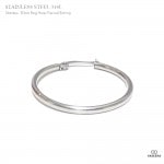 【単品販売（一個）】 30mm シンプルリング 2mm幅 フープピアス 【ステンレスピアス/サージカルステンレス/S.STEEL316L】| ステンレス(SUS316L) |ピアス