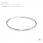 【単品販売(一個)】1.5mm幅（細身） 35mmシンプル プレーン リング シルバー925 フープ ピアス 【SILVER925 /リングピアス】|シルバー925|ピアス