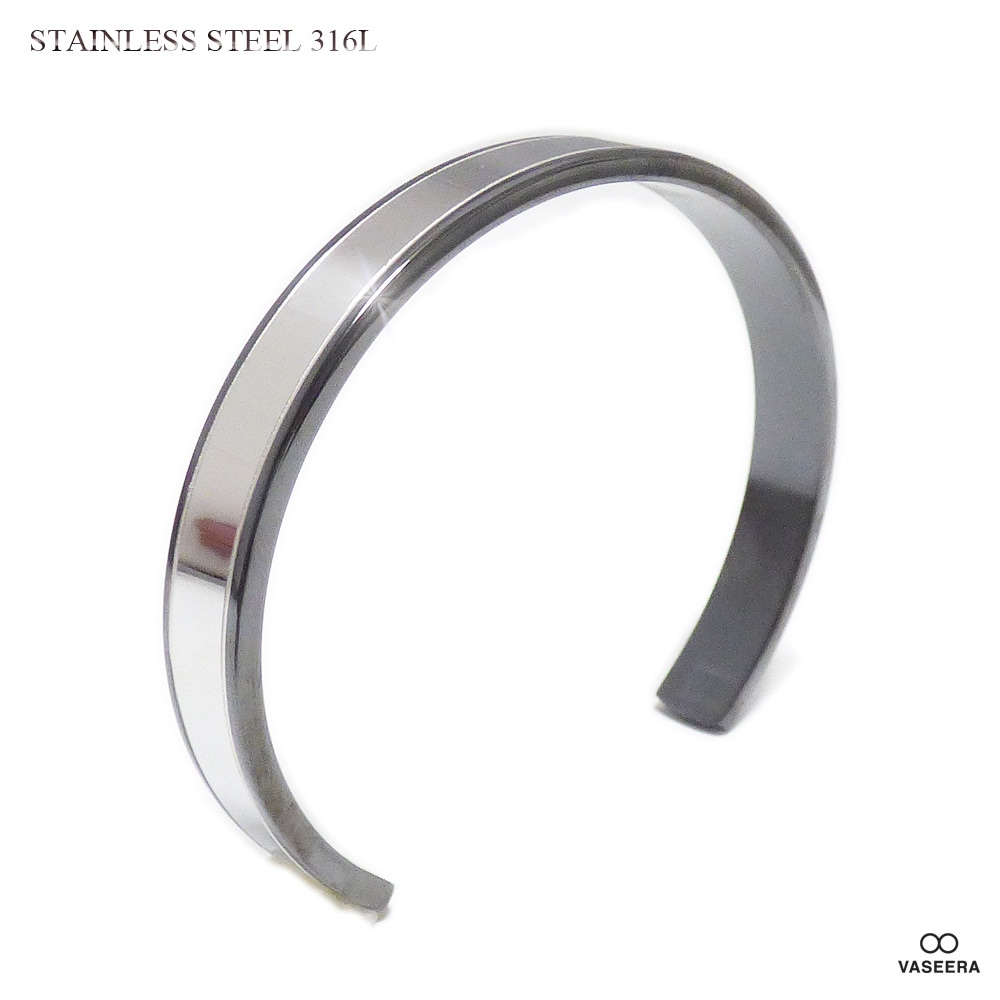 美品 Paso c-b07 #M シルバー バングル アクセサリー