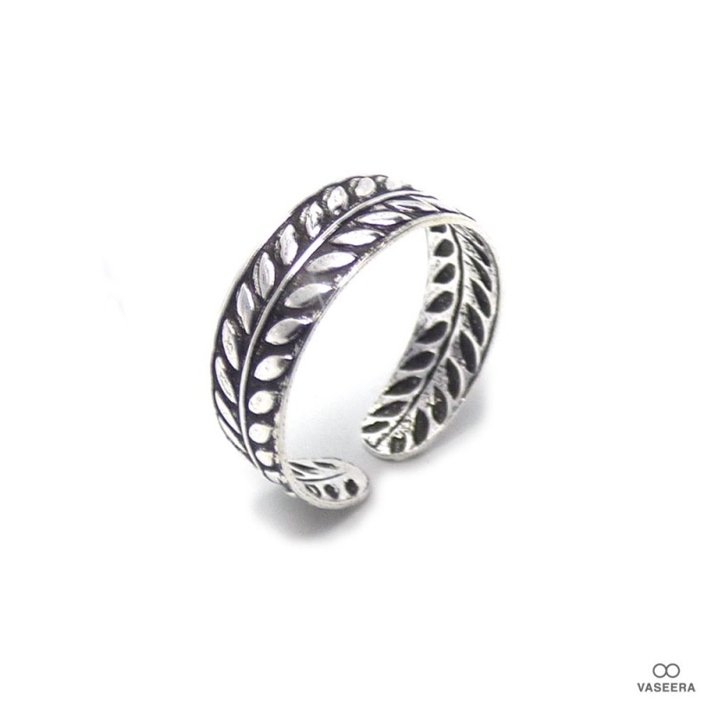 ローレルクラウン(月桂冠) シルバー925 ファランジリング(ミディリング)/トゥリング 【SILVER925/指輪】