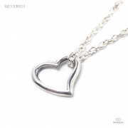 14mmオープンハート  シルバー925 ペンダント トップ 【SILVER925 /ペンダントヘッド】|シルバー925|ペンダントトップ