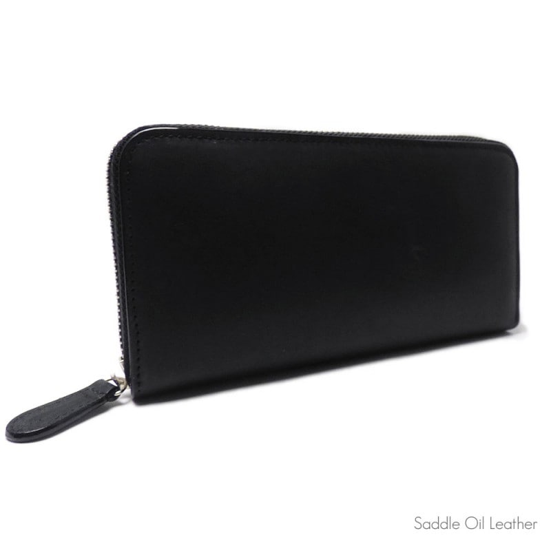 サドルレザー（牛ヌメ革） オフホワイト / インナー サフィアーノ