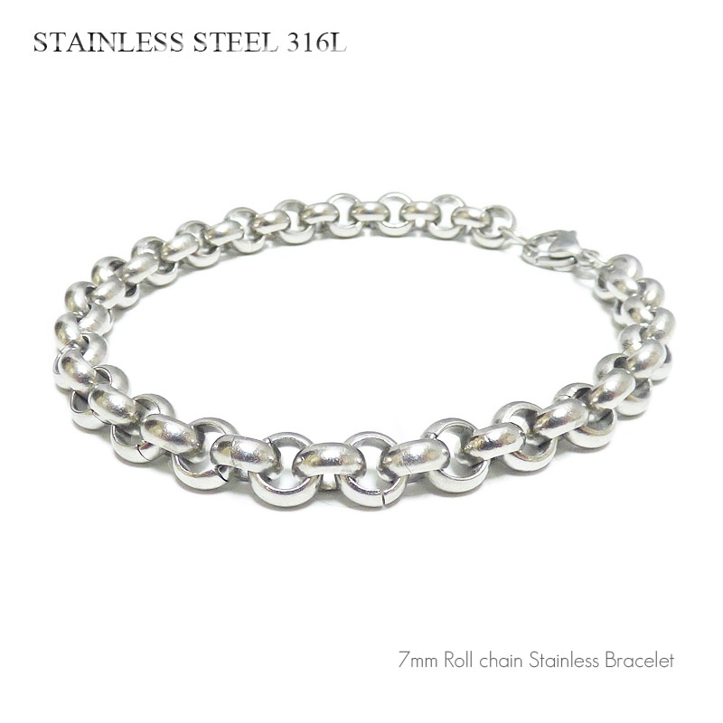 【ツイン ドラゴン】【ブレスレット】【Stainless Steel 316L】 ツイン ドラゴンブレスレットStainless Steel 316L