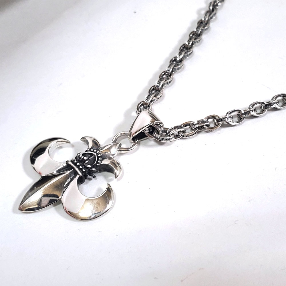 ペーパーチェーンCHシルバー925刻印燻し 即日発送 ペーパーチェーンCH