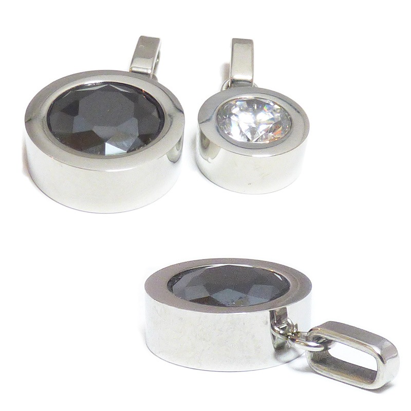 サファイア 、ジルコニア リング型ペンダントトップ 楽天市場】フレアクロス コイン サファイア シルバー ペンダントトップ