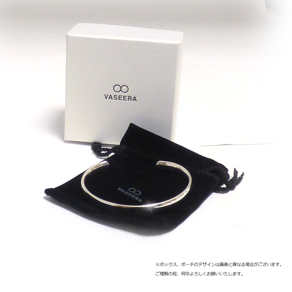 7mm幅 シンプルスタイル 鏡面 甲丸仕上げ 3mm厚 シルバーバングル 【シルバー925/SILVER925 /ブレスレット】