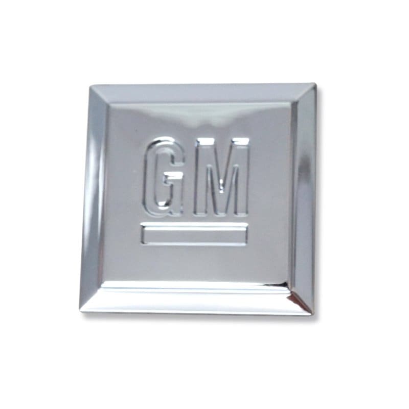 GMロゴ 純正エンブレム 25×25mm ハマー/シボレー/GMC/キャデラックなど