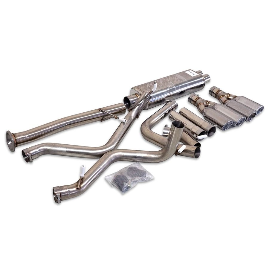 新品 CROSS製 オーバル4本出し エスカレード オールステンレス 汎用 新品 CROSS製 オーバル4本出し エスカレード オールステンレス 汎用