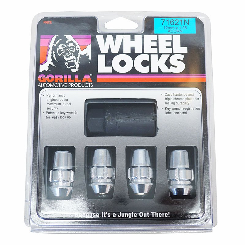 GORILLA  åʥå ޥʥå  M12P1.25 60ơѡ 4ܥå  Х 