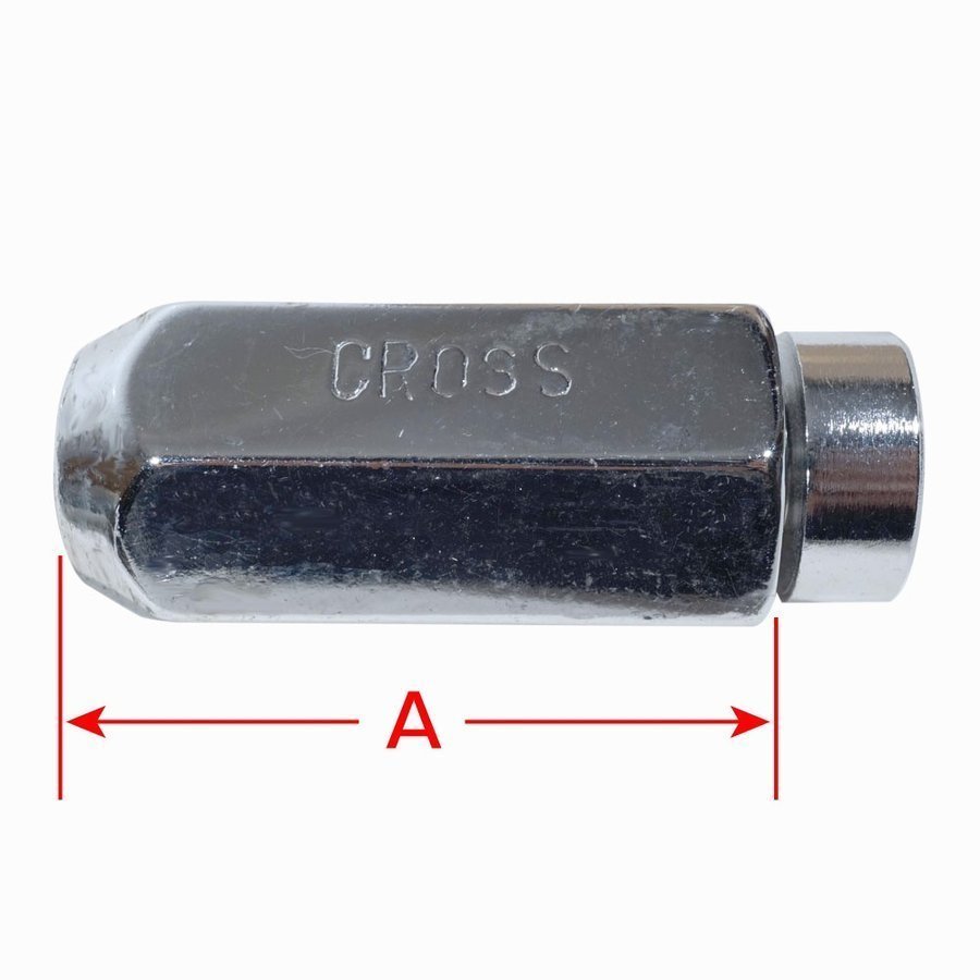 CROSS スピナー用ホイールナット 1/2 スピナーナット 長ナット 高 