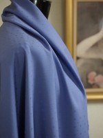 閉店大セール　お買得　【ウール,／ドット織り柄】 　イタリー製,輸入生地, 　ラベンダー 　ウール100% 　140cm巾2.5ｍ 　3151-176　|織り柄|ウール,輸入生地