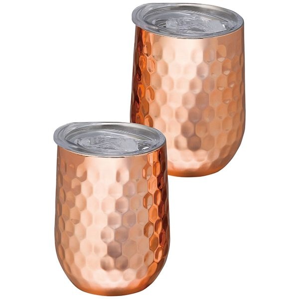 ククナ ステンレスタンブラー350ml2客セット(蓋付)