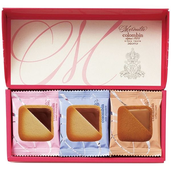 銀座コロンバン東京 メルヴェイユ(チョコサンドクッキー)15枚入