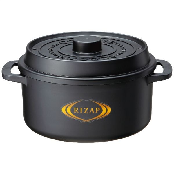 RIZAP ココット風電子レンジ用鍋
