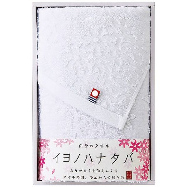イヨノハナタバ 今治製フェイスタオル ホワイト