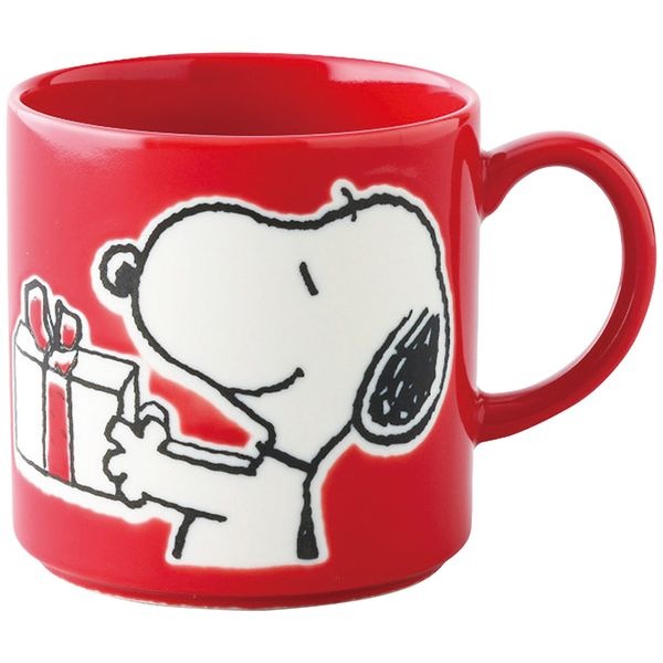 ピーナッツ カラフルピーナッツ マグ ハッピーホリデー