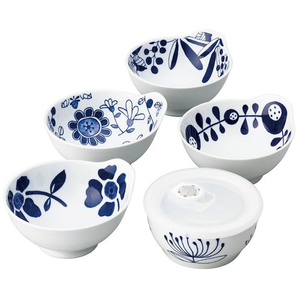 波佐見焼 絵変り トンスイ・密封パック小鉢セット