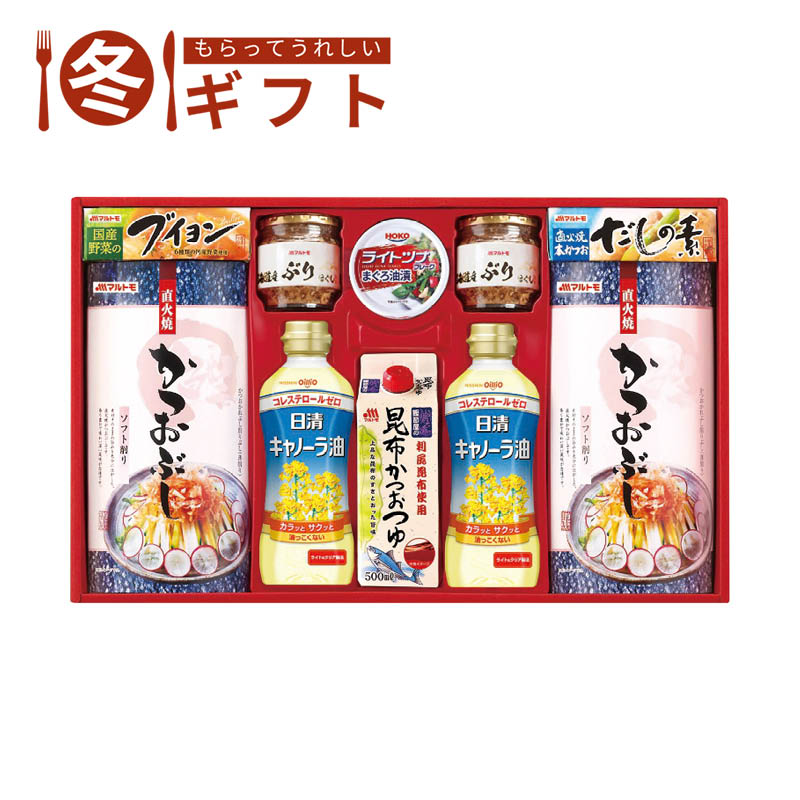 【送料込み】マルトモ かつお節・調味料ギフト CR-50A