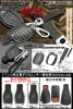 C/CLA/CLSクラス【AMGエンブレム付カーボン調】メルセデスベンツ《タイプ1/AB》光沢ハードケース キーケース&牛革キーホルダーセット