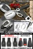 R/Vクラス【AMGエンブレム付 クロームメッキ】メルセデスベンツ《タイプ1/AB》光沢ハードキーケース&牛革ストラップ キーホルダー