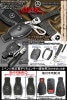 G/GLS/GLK/Mクラス【メルセデスベンツ エンブレム付ブラックメタリック】《タイプ1/BB》光沢ハードキーケース&牛革ストラップ キーホルダー