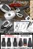 A/B/smartクラス【メルセデスベンツ エンブレム付 クロームメッキ】《タイプ1/BB》光沢ハードキーケース&牛革ストラップ キーホルダー