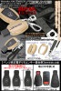 G/GLS/GLK/Mクラス【AMGエンブレム付ゴールドメタリック】メルセデスベンツ《タイプ1/AB》ハードキーケース&牛革ストラップ キーホルダー