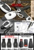 R/Vクラス【メルセデスベンツ エンブレム付 ホワイト/光沢白】《タイプ1/BB》光沢ハードキーケース&牛革ストラップ キーホルダー