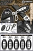 セレナC25/C26/C27【タイプ2N/BK】日産/インテリジェントキー対応 牛革キーケース[ブラック]&エンブレム付 牛革ストラップ