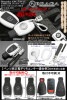 A/B/smartクラス【メルセデスベンツAMGアップル シルバーエンブレム付】《タイプ1/A2》ホワイト光沢キーケース&牛革ストラップ キーホルダーセット/客注品