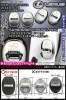 限定品/RC/LC/HS/CT/レクサス ドアロック ストライカー メッキカバー4点セット【ゴールド/レクサス ロゴマーク付/客注品】タイプ30/汎用品|ドアロックストライカーカバー|■メッキ/シルバ