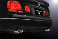 マフラーカッター[スタンダード・オーバル２本出し]セダン・ストレート|スタンダード・セダン車|■マフラーカッター