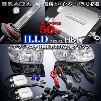 HIDキット50W/12000K・17マジェスタ【クリアフォグランプ】|１７系マジェスタ|■フォグランプ