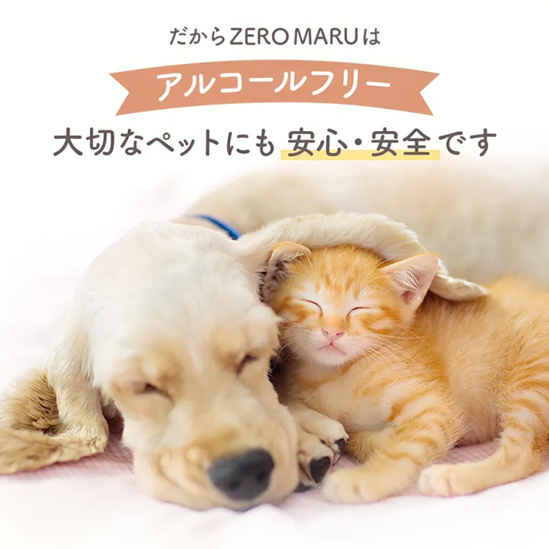 ペット用 消臭・除菌・抗菌スプレー/パウチ【ゼロマル】