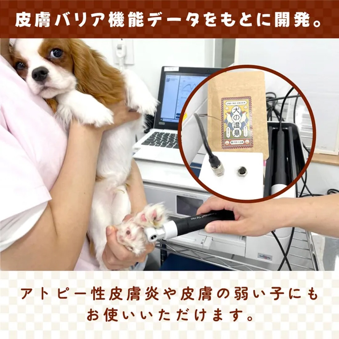 温泉ミネラル配合 犬用入浴料