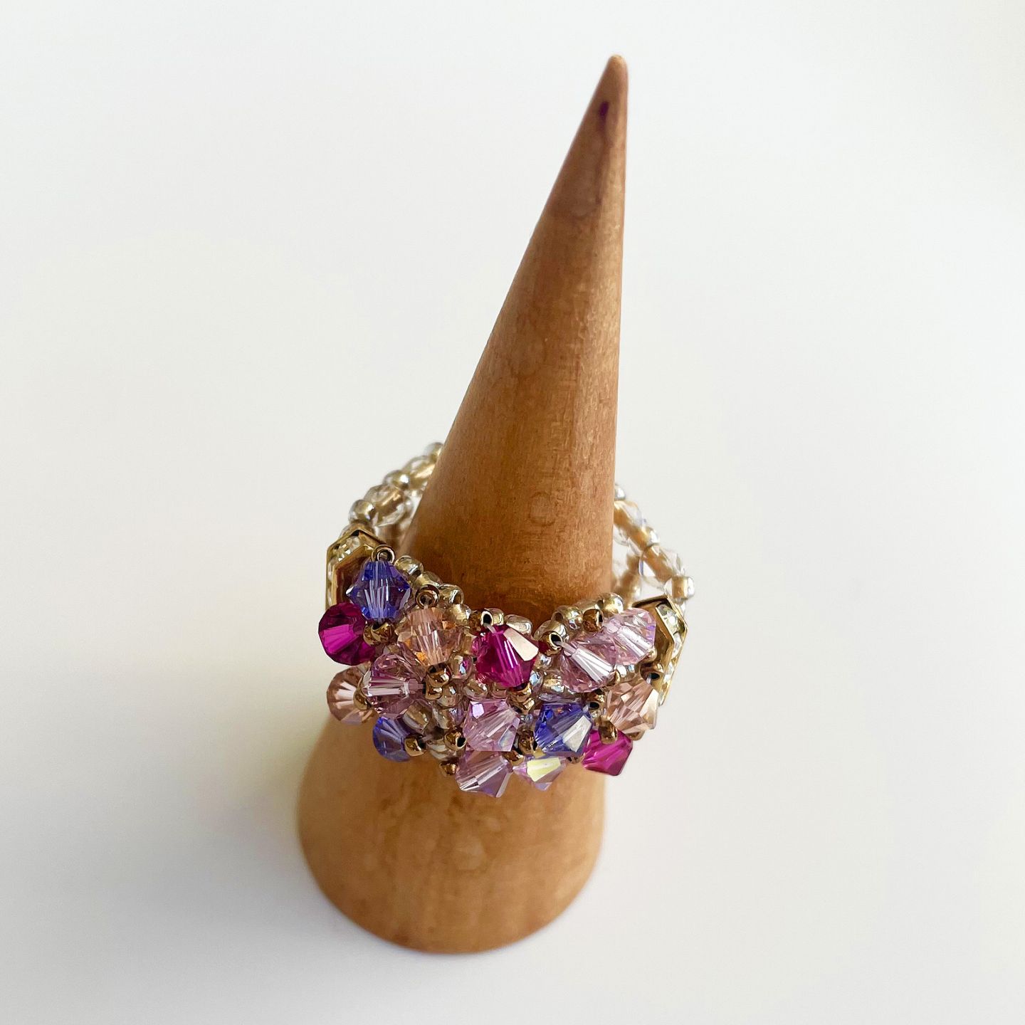 クリスタルグレイス リング/ローズ