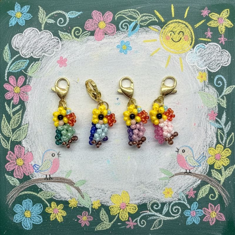 インコ／4色セット